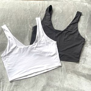 2 - reversible midi tank tops !